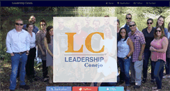 Desktop Screenshot of leadershipconejo.org